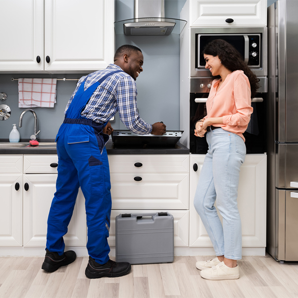 can you provide an estimate for cooktop repair before beginning any work in Garwin Iowa